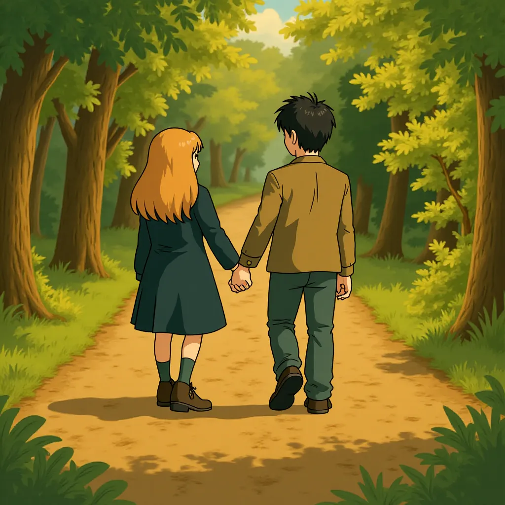 Michiel Huisman and Blake Lively in The Age of Adaline (2015) - Anime style