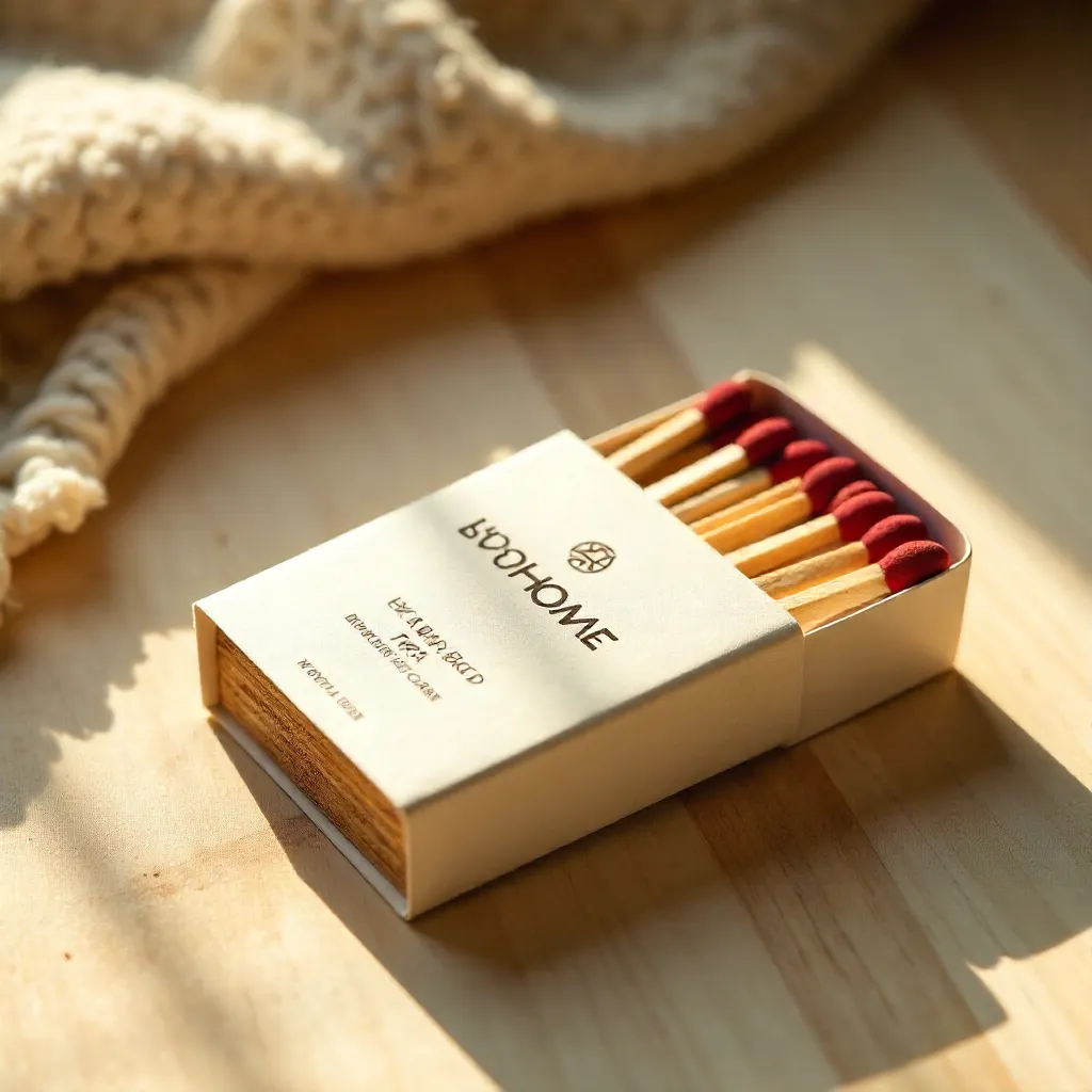 Sunlit Boheme Minimalist Scented Matchbox