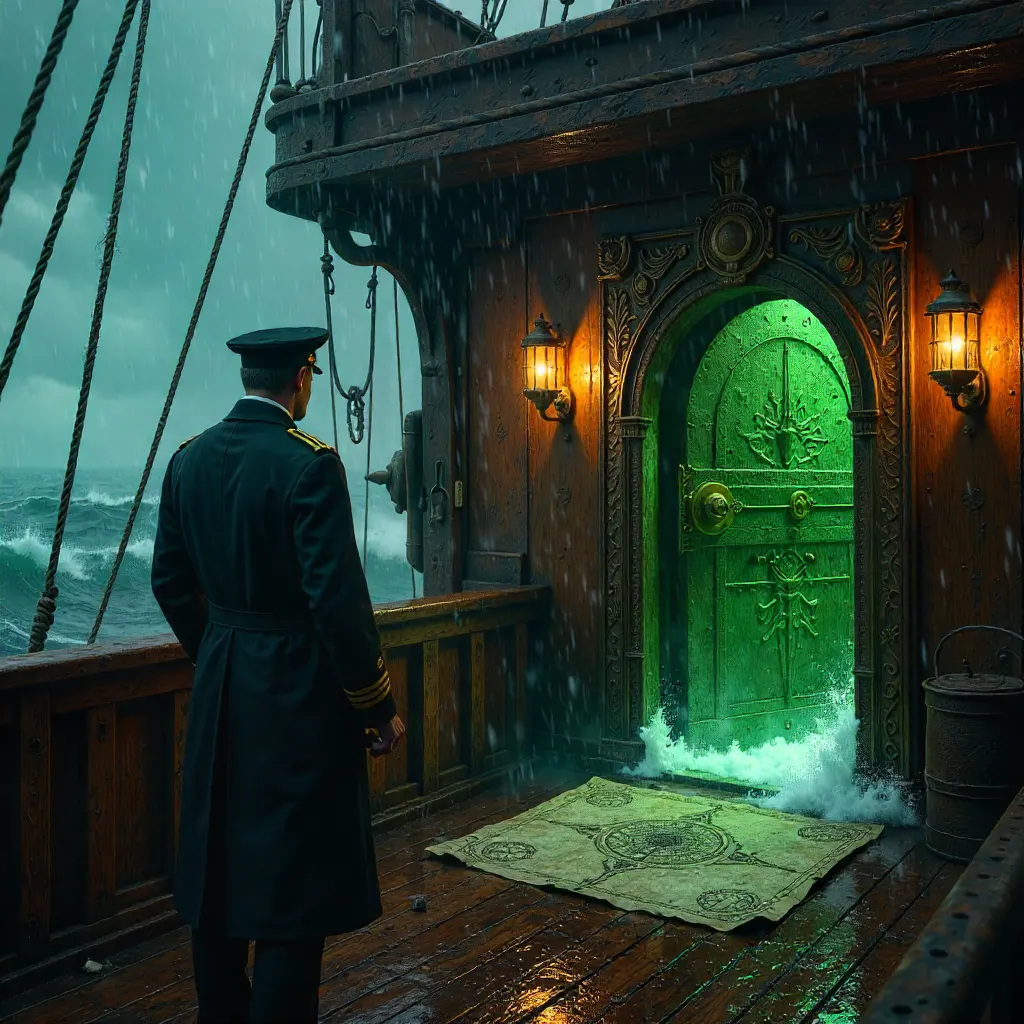 Captain Discovers Eldritch Door at Sea