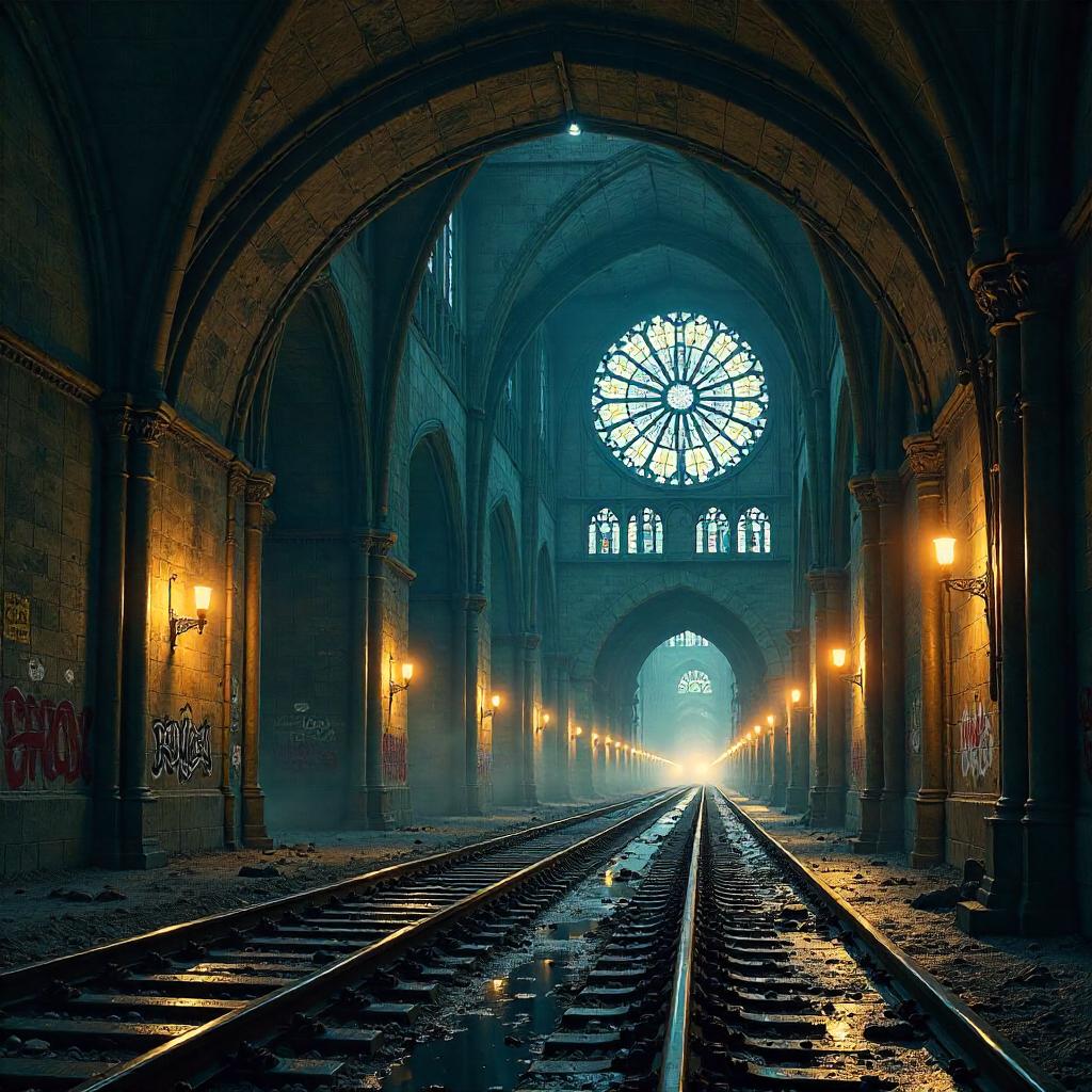 Cathedral Beneath the Subway: Concept Art