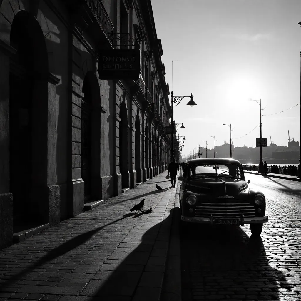 Noir in Rosario: Shadows over a Parked Car