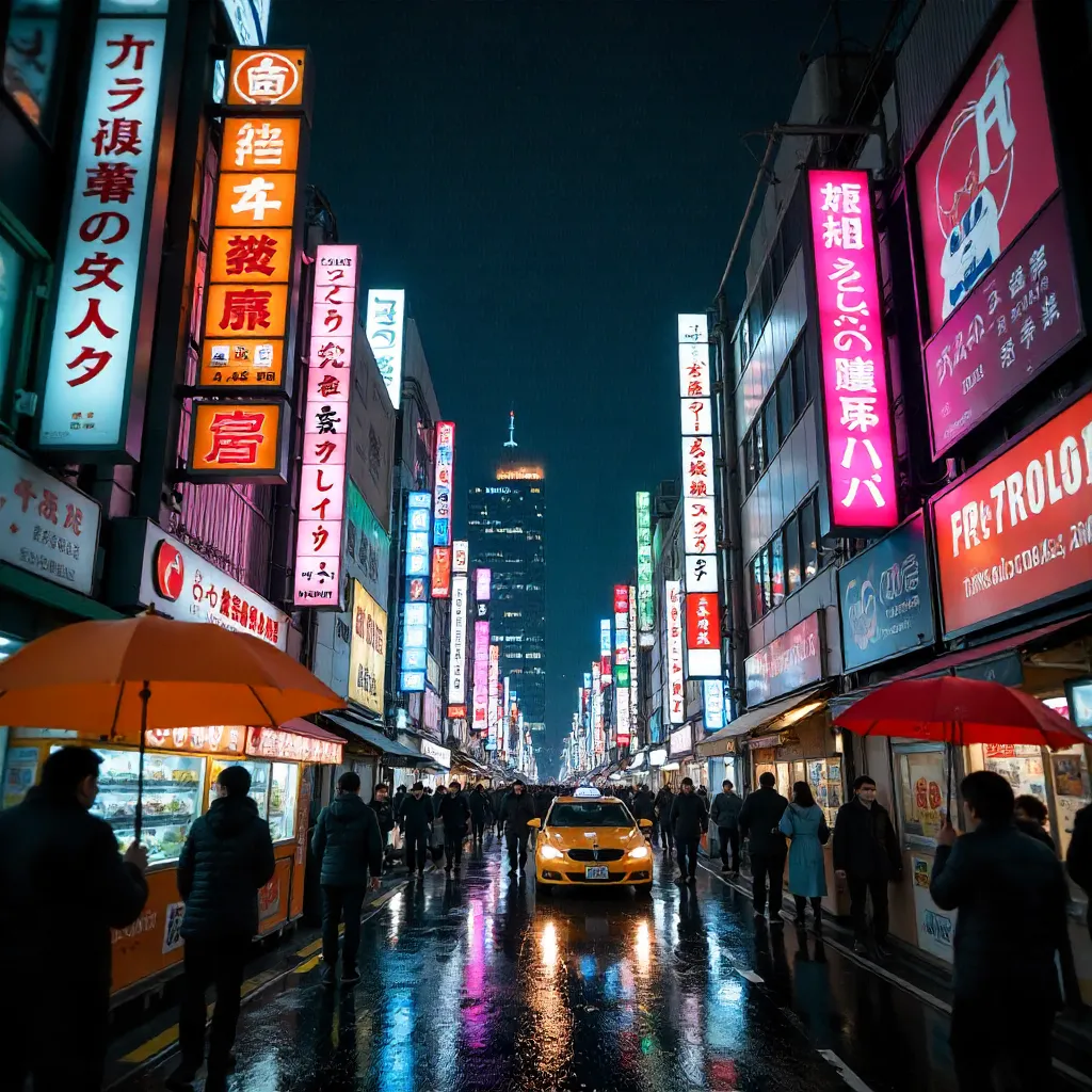 Neon Nights in Kabukicho, Shinjuku