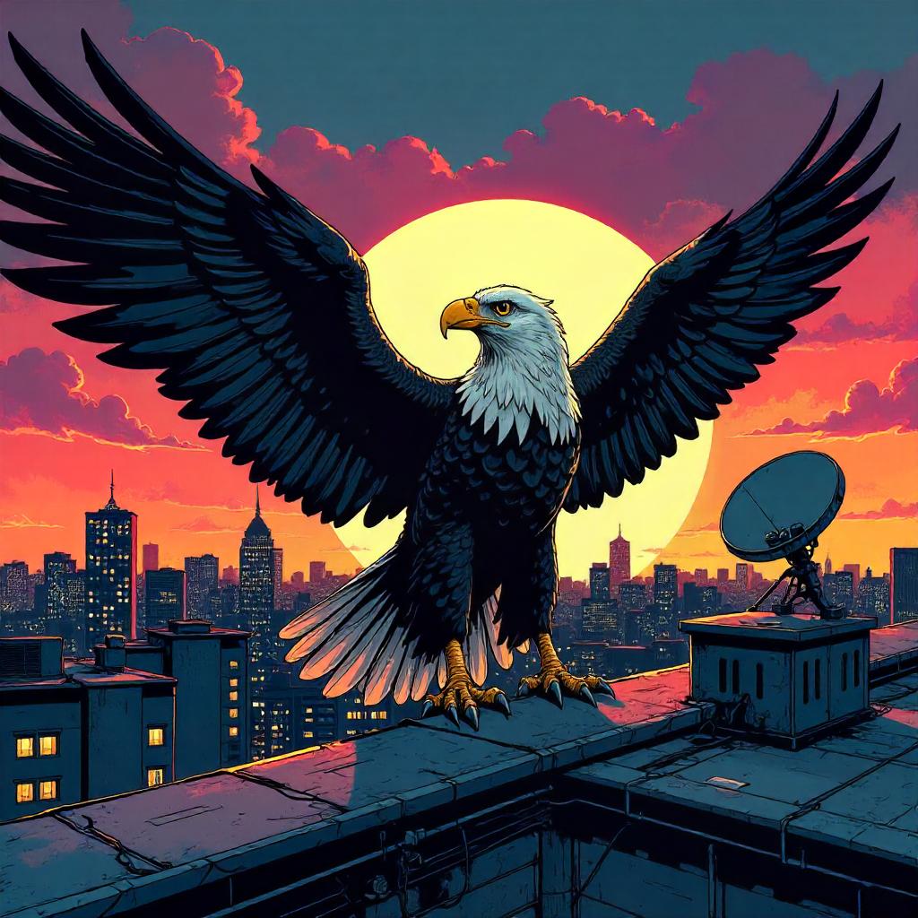 Eagle on the Rooftop: Comic-Book Vigil