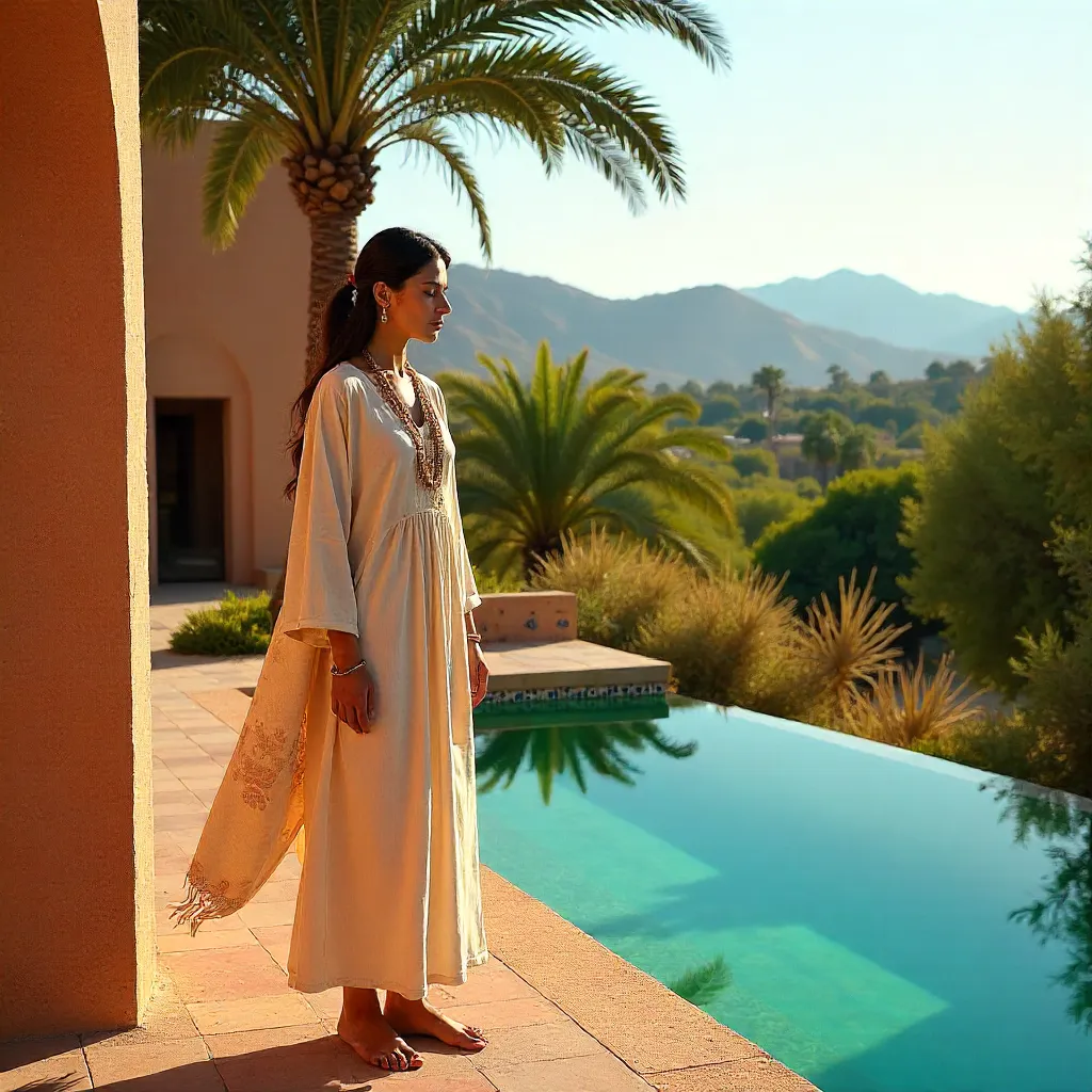 Calm in a Lush Moroccan Oasis