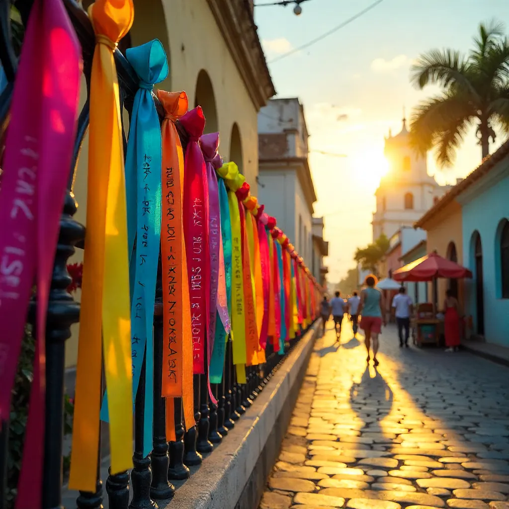 Vibrant Wish Ribbons of Salvador, Bahia