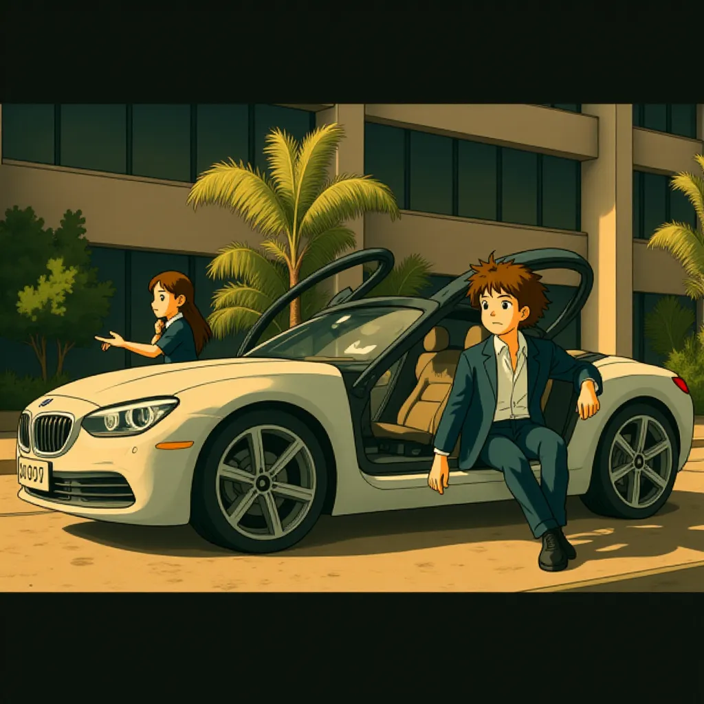Tom Cruise and Paula Patton in Mission: Impossible - Ghost Protocol (2011) - Anime style