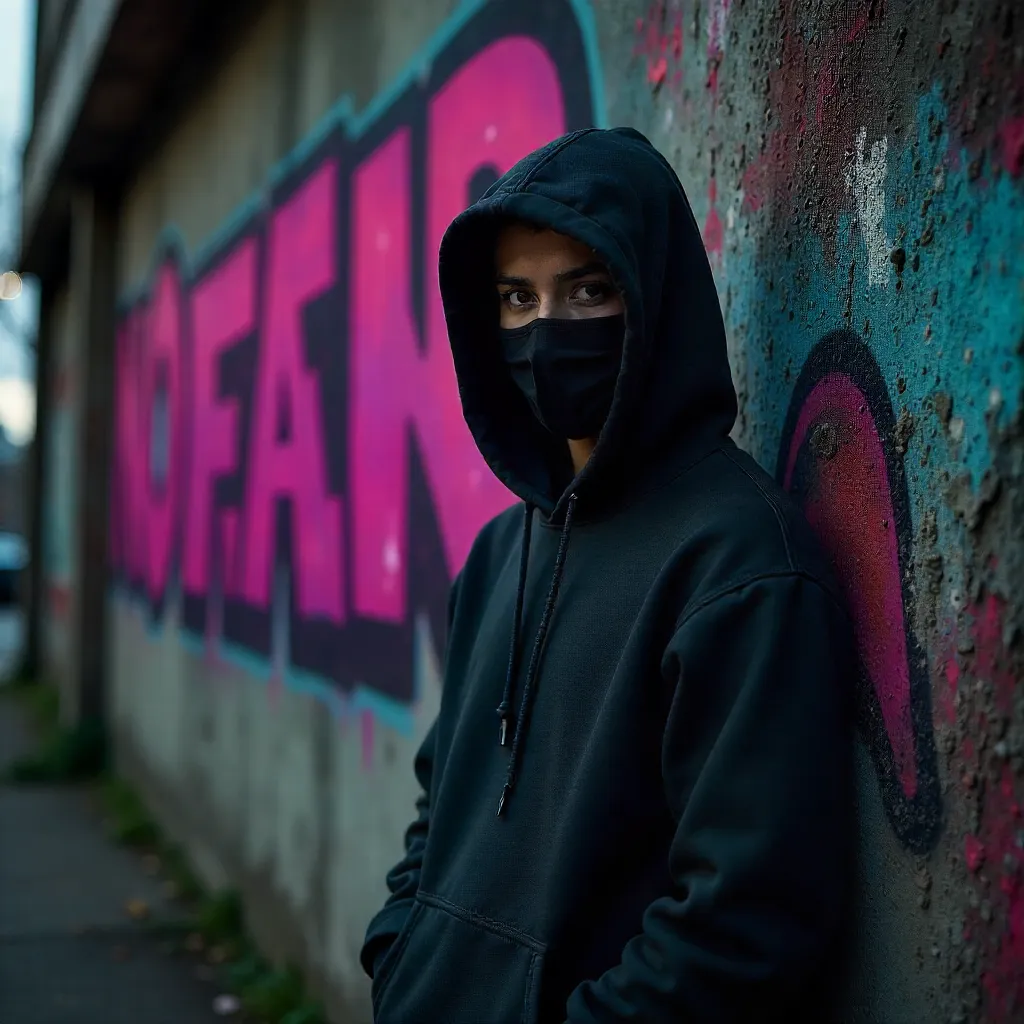 Bold Gaze Before No Fear Graffiti Wall