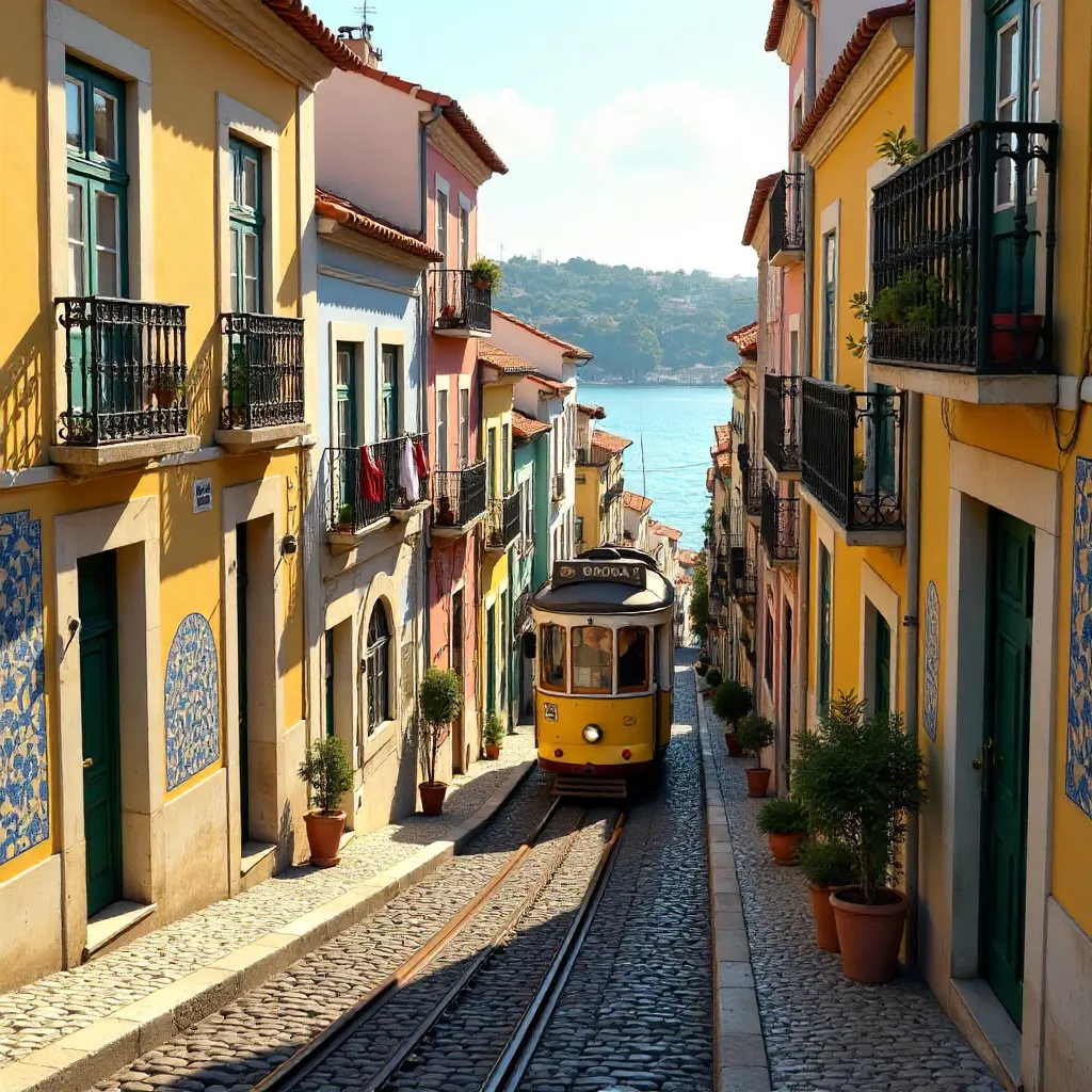 Colorful Lisbon: Cobblestones, Tiles, and Trams