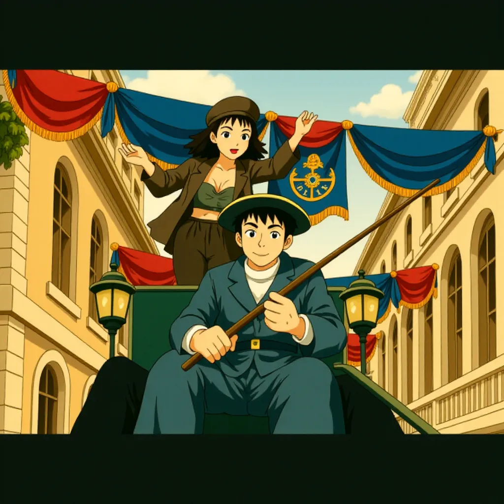 Johnny Depp in Pirates of the Caribbean: On Stranger Tides (2011) - Anime style