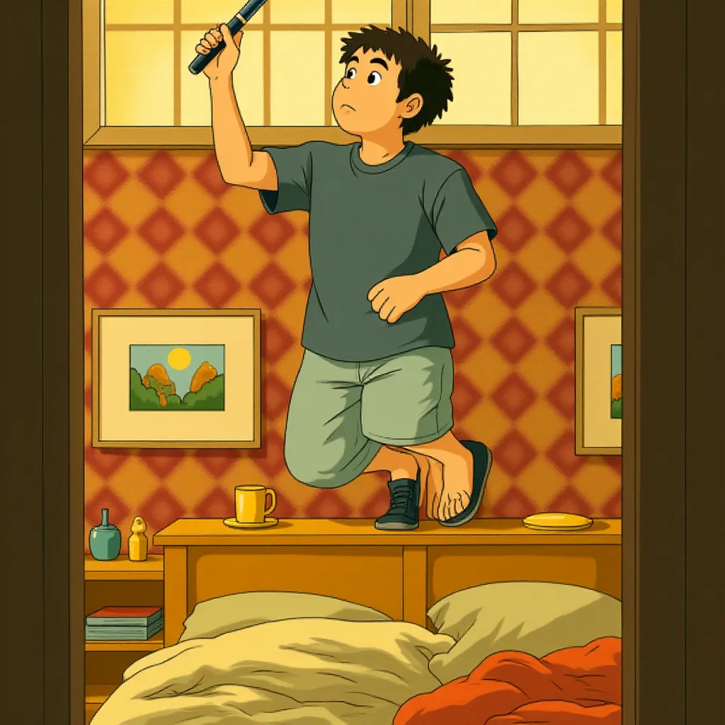 Adam Sandler in Click (2006) - Anime style