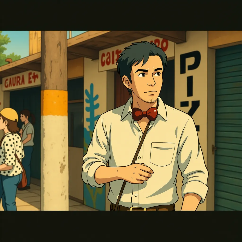 Denis Villeneuve in Sicario (2015) - Anime style