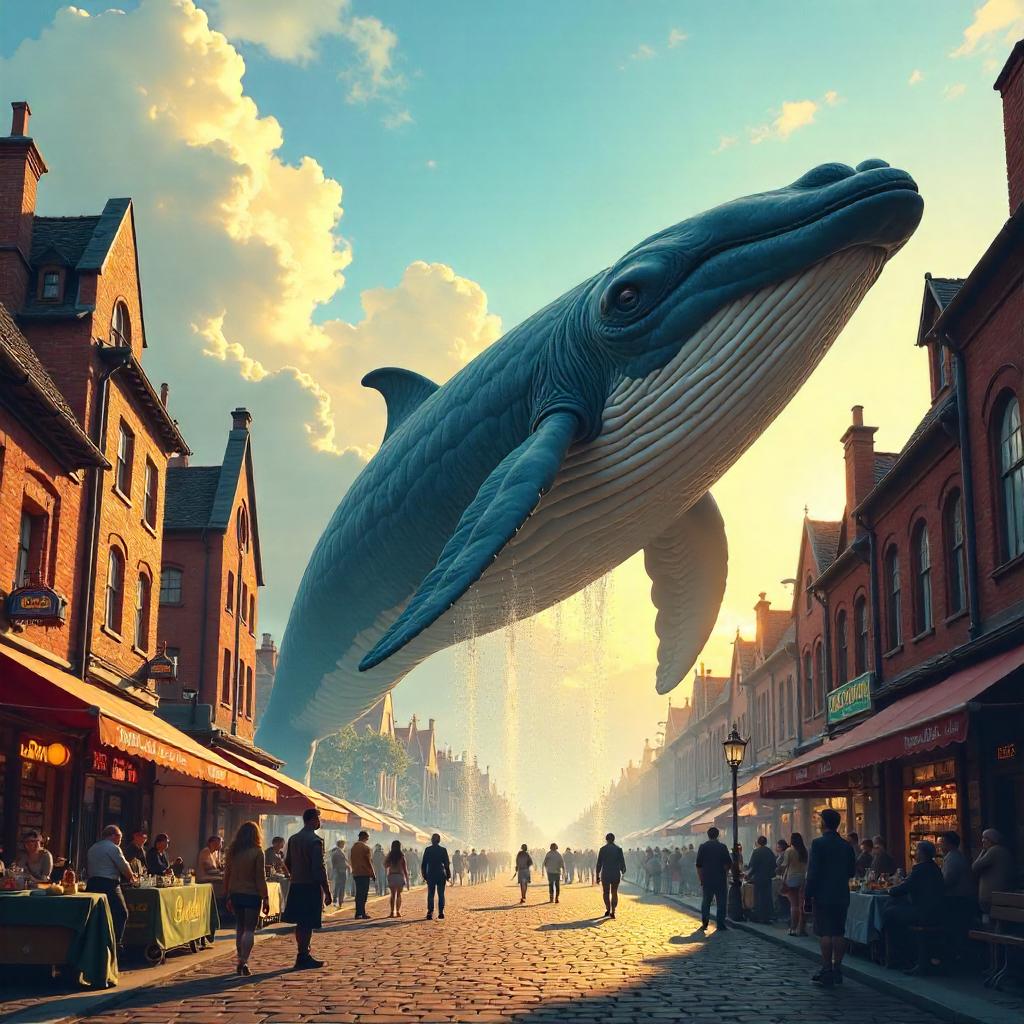 Whale in the Town Square: A Digital Dream