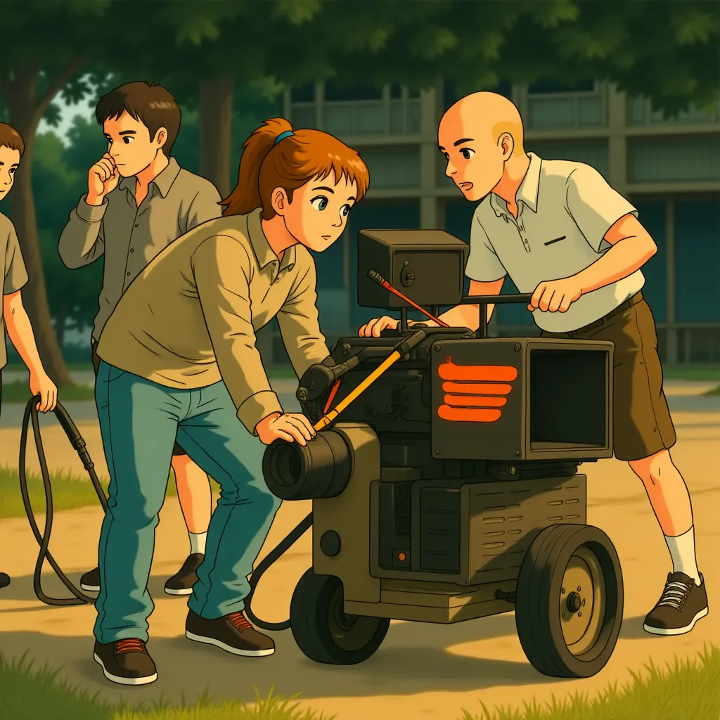Michael Bay in Transformers: Dark of the Moon (2011) - Anime style