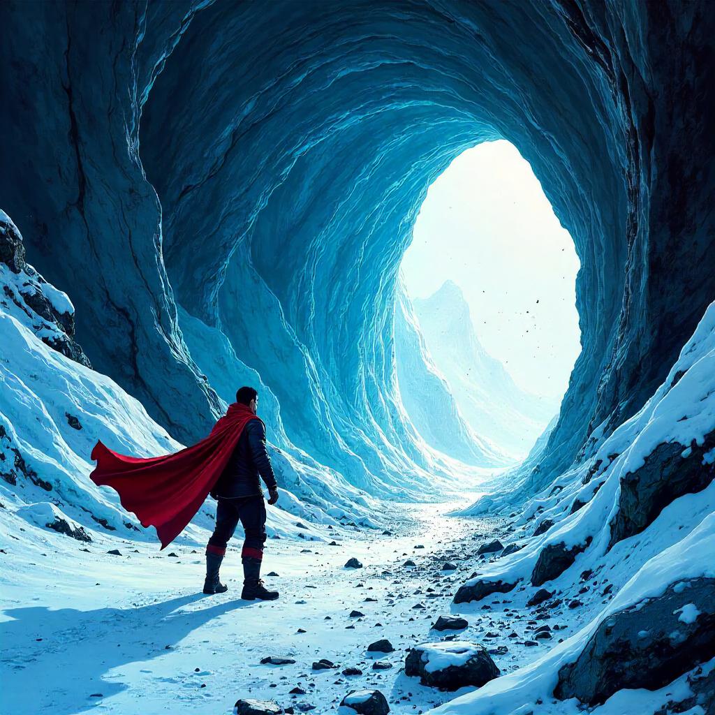 Ice Cave Earthquake: Comic Book Showdown