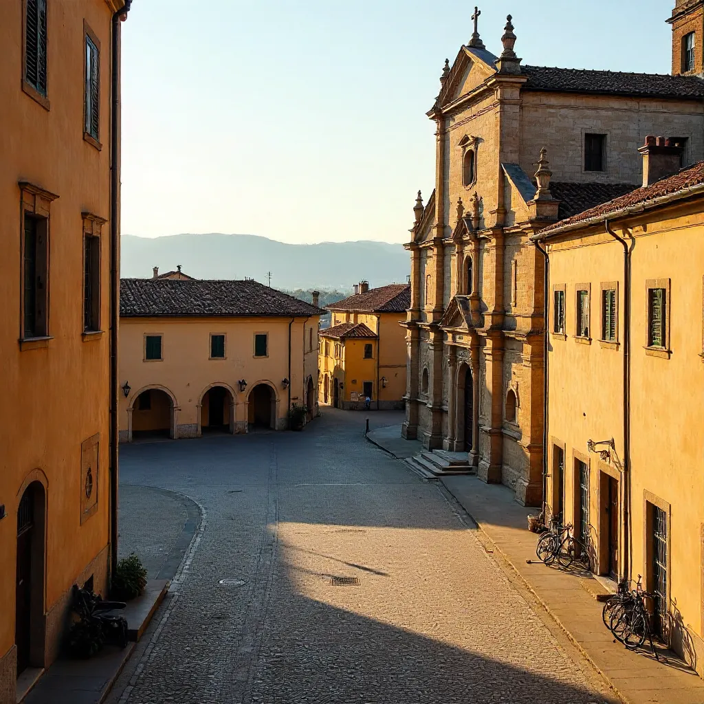 Golden Hour in Lucca: Piazza San Michele