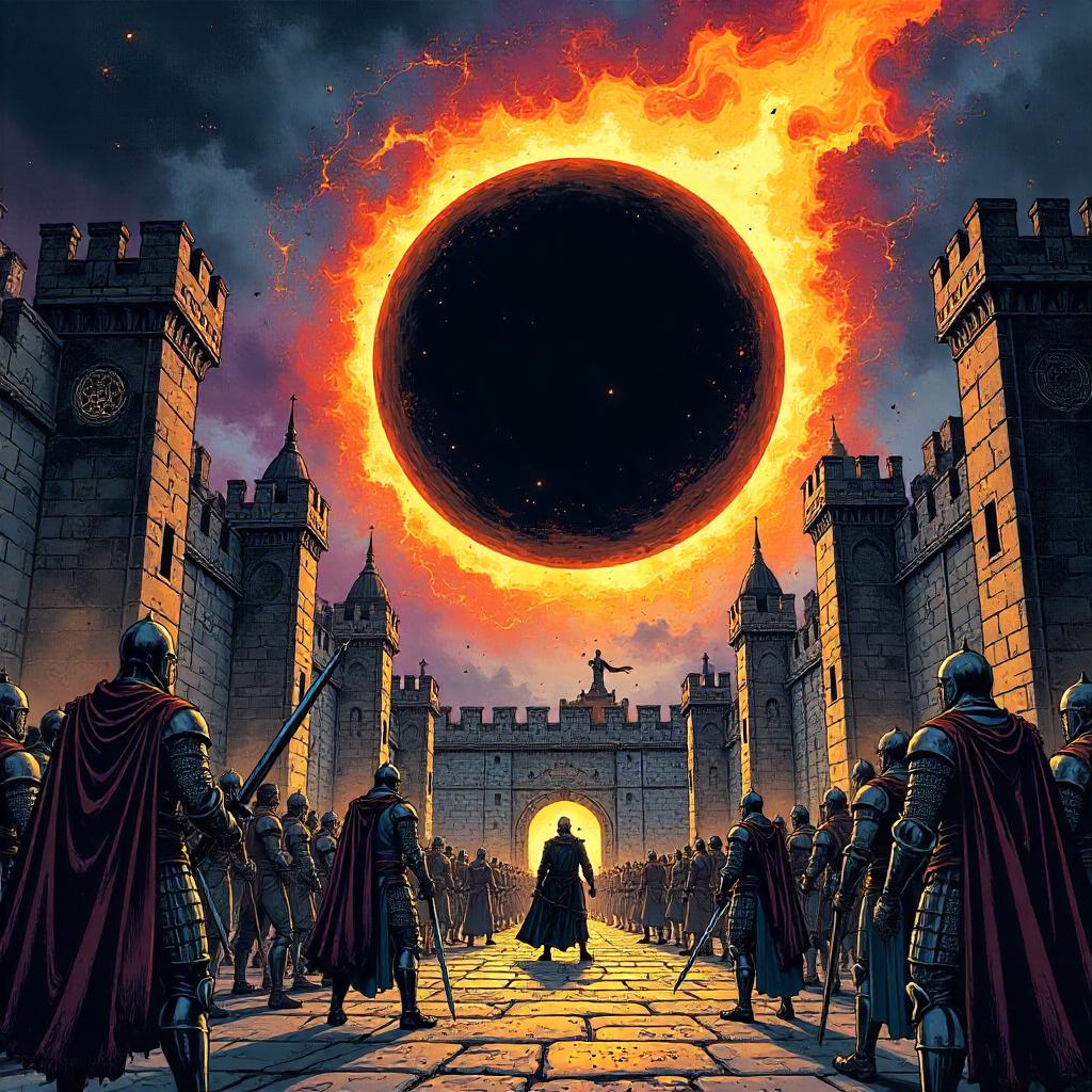 Dark Hole Over the Iron Crown