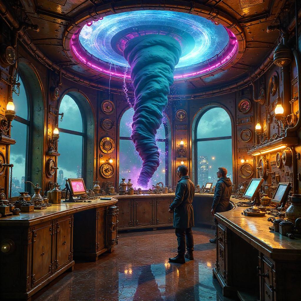 Brass Lab Tornado: A Cyberpunk Cyclone