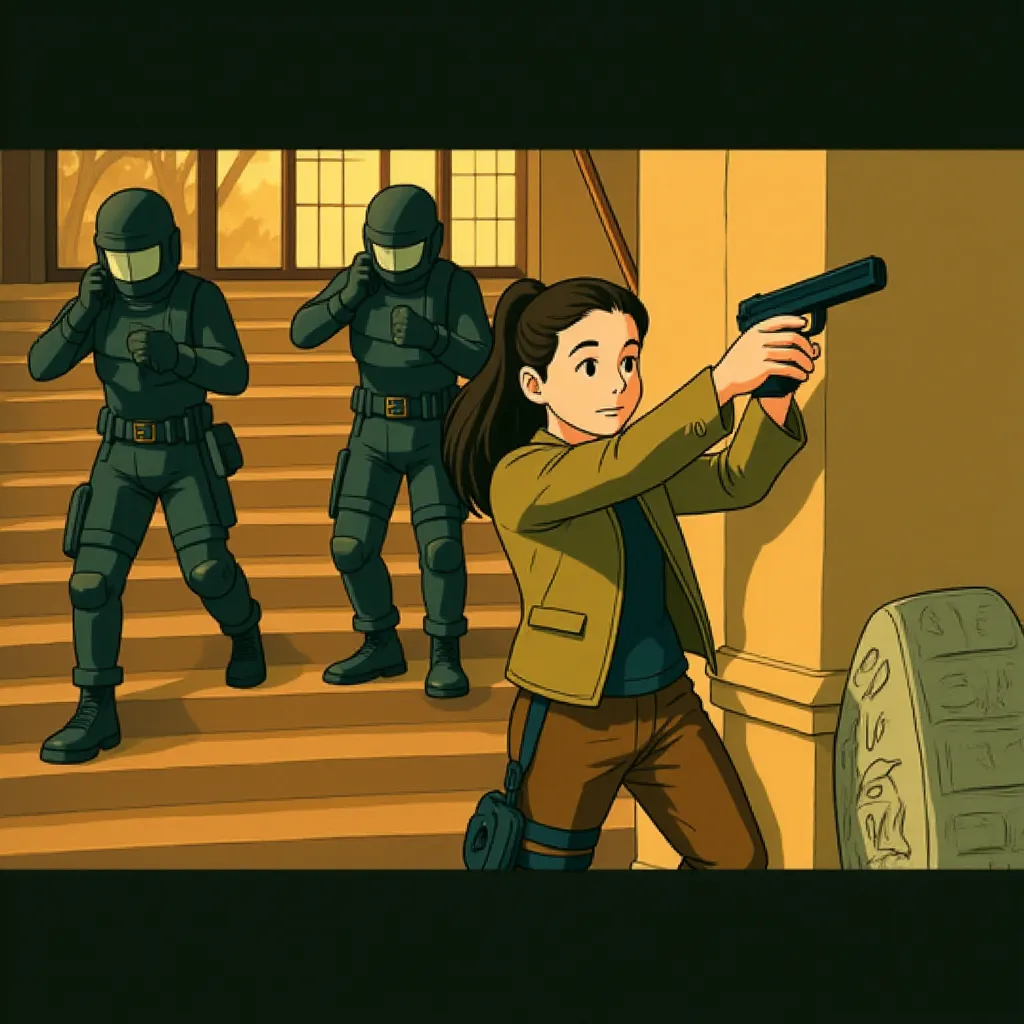 Jessica Biel in Total Recall (2012) - Anime style