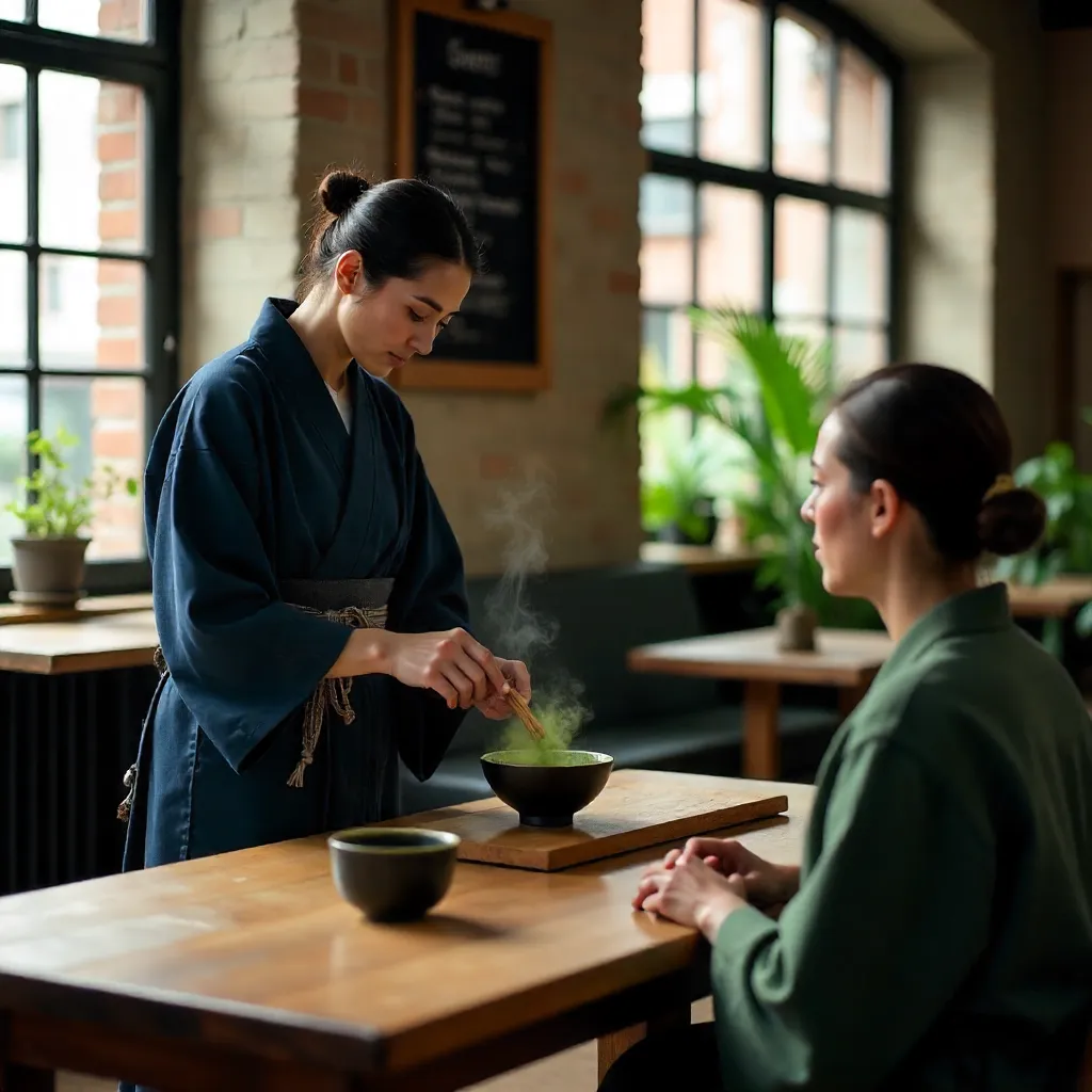 Berlin Café Meets Japanese Matcha: A Traditional Ceremony