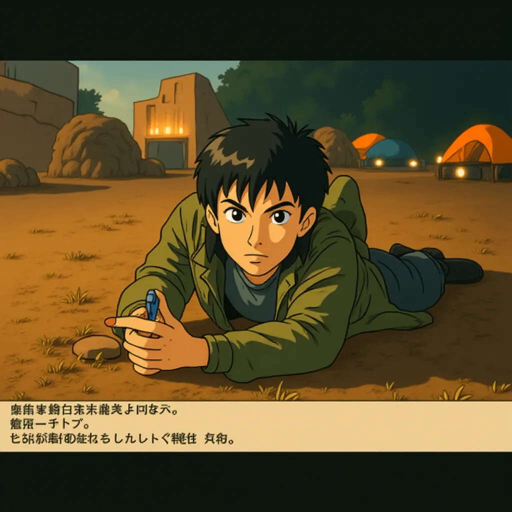 Dylan O'Brien in Maze Runner: The Scorch Trials (2015) - Anime style