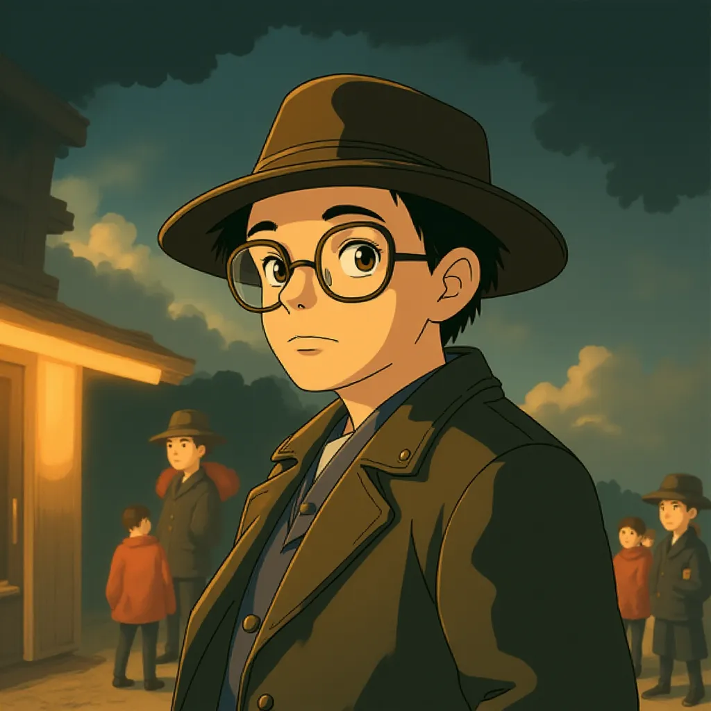 Mads Mikkelsen in Indiana Jones and the Dial of Destiny (2023) - Anime style