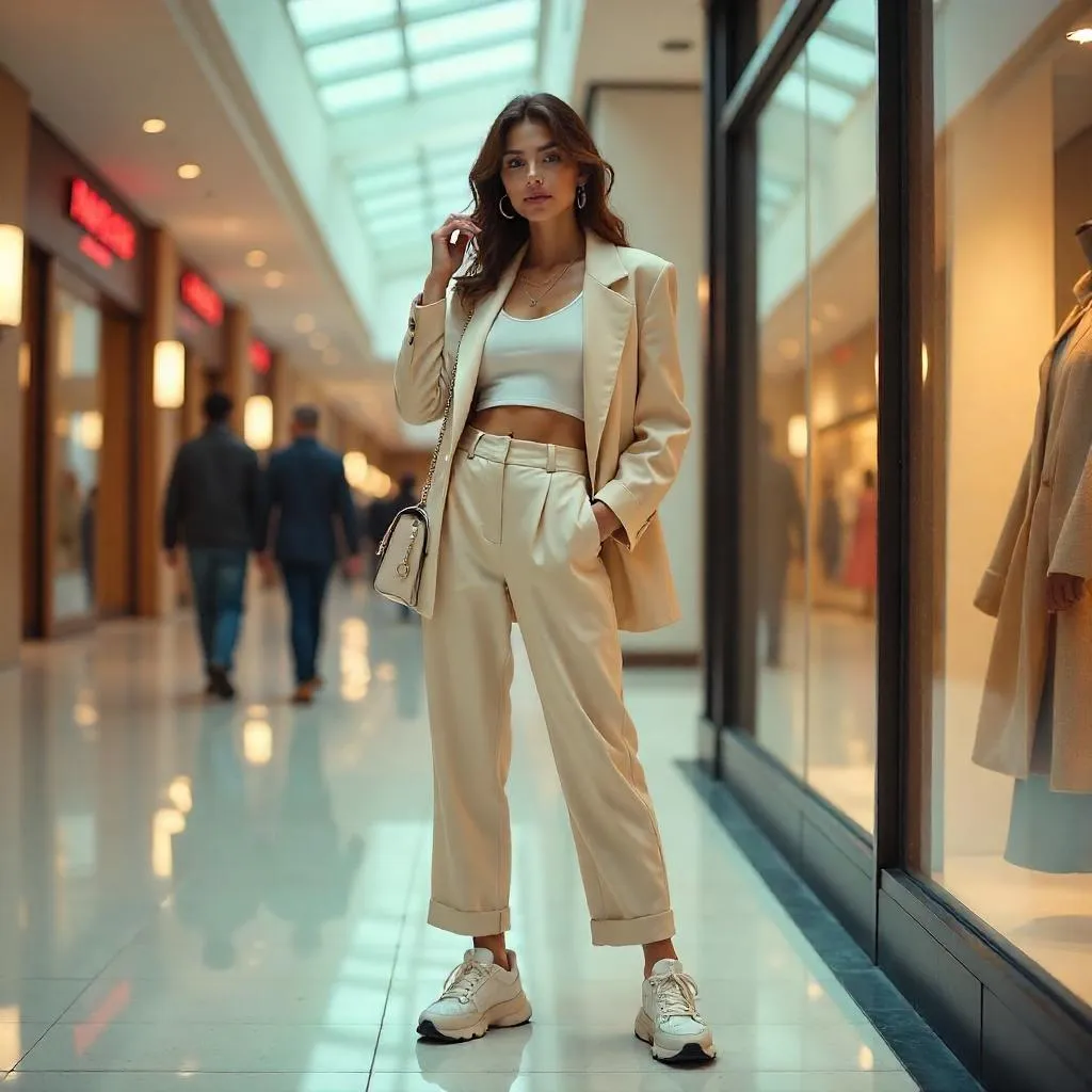 Mallside Style: Photorealistic Portrait