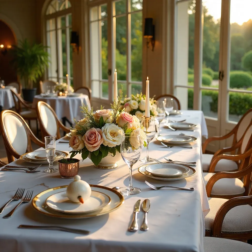 Luxurious French Dining Over Garden in Vonnas