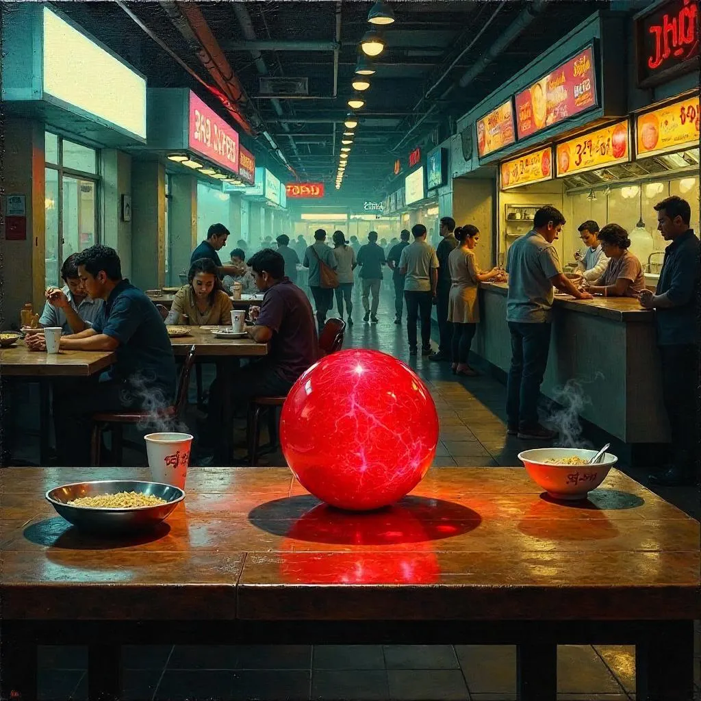 The Philosopher's Stone in a Modern Food Court