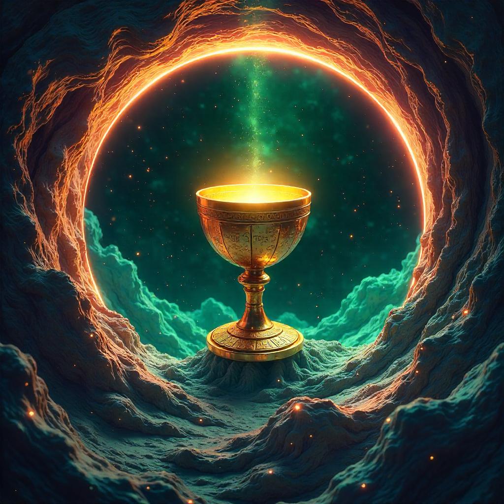 Holy Grail in the Black Hole: Concept Art