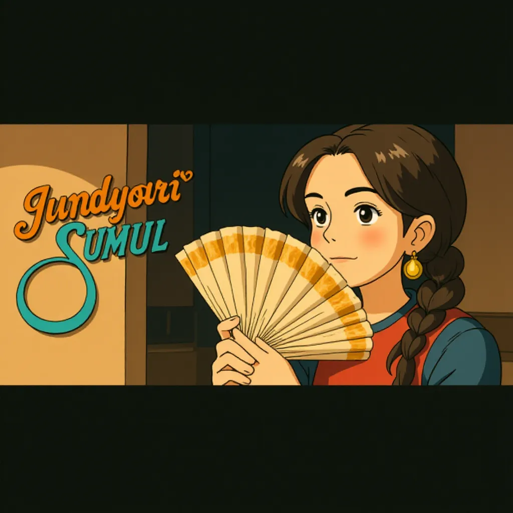 Janhvi Kapoor in Param Sundari (2025) - Ghibli style