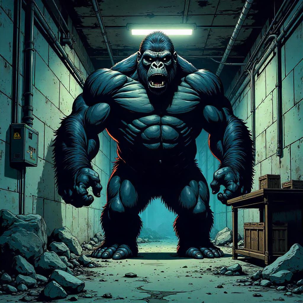 Basement Gorilla: Comic Showdown