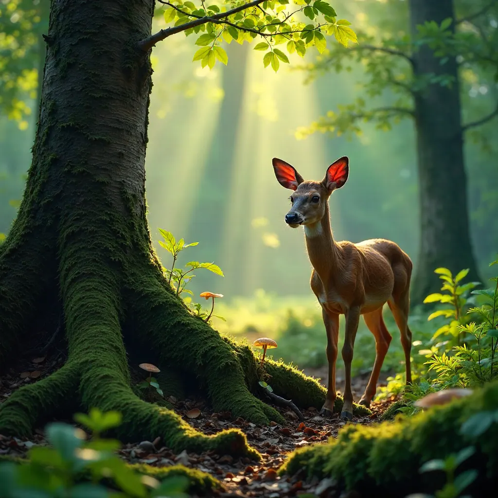 Forest Glance: A Quiet Morning Peek