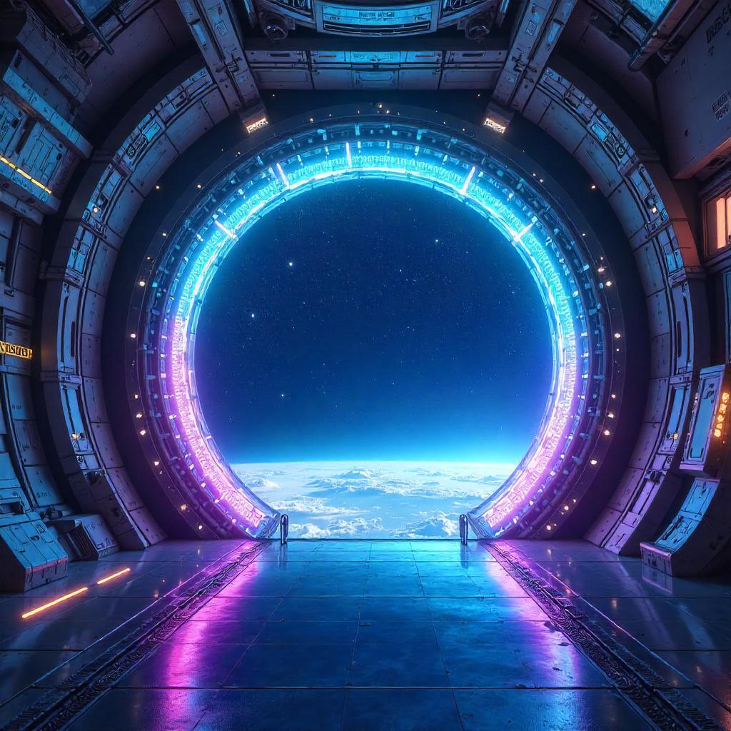 Gateway of Light: Space Station Portal