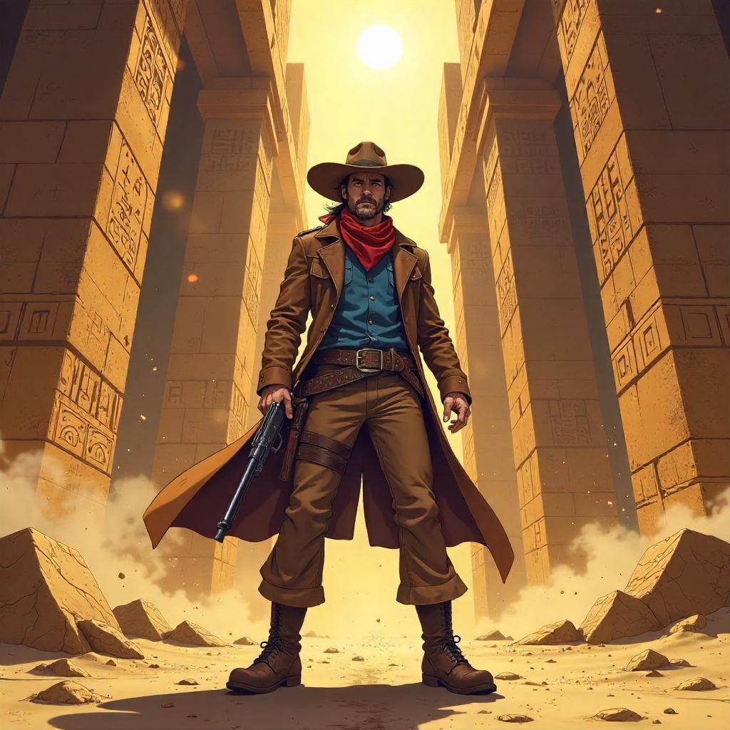 Pyramid Cowboy: An Anime Western