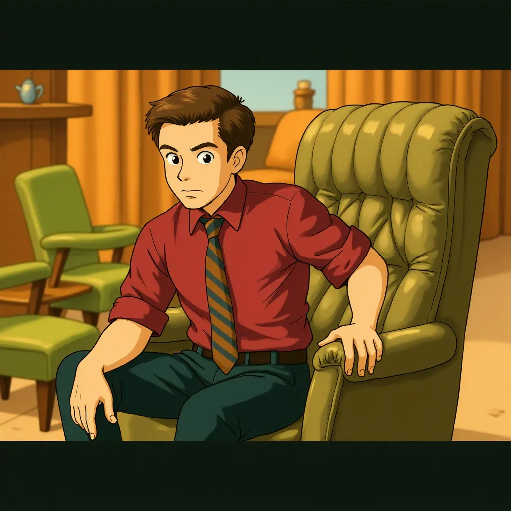 Colin Farrell in Horrible Bosses (2011) - Anime style