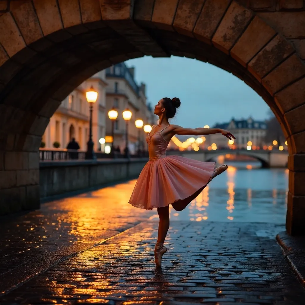 Elegance Beneath Parisian Arches