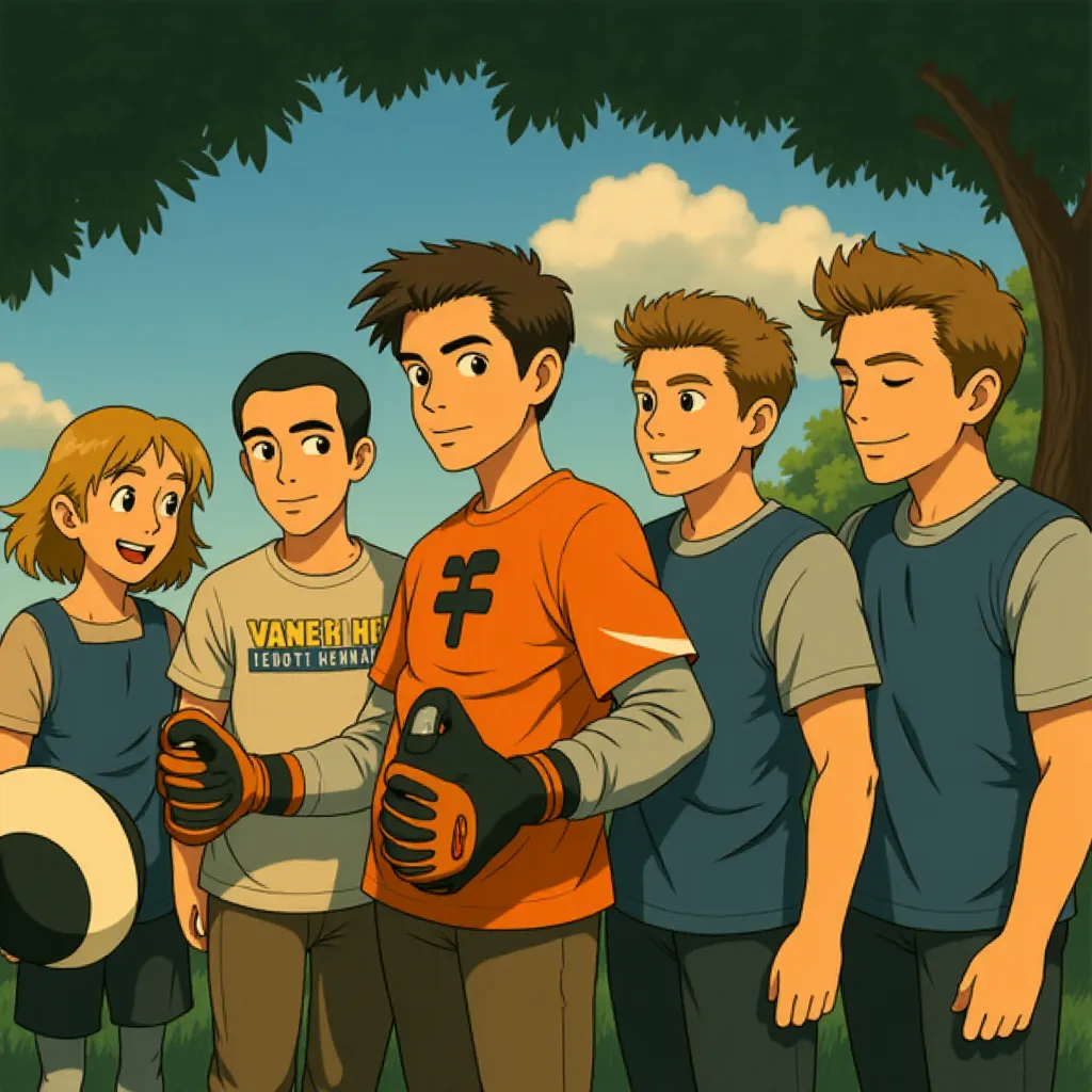 Robert Hoffman in She's the Man (2006) - Anime style