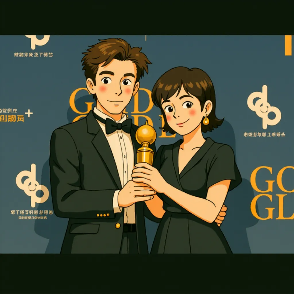 Camille and Clément Ducol in Emilia Pérez (2024) - Anime style