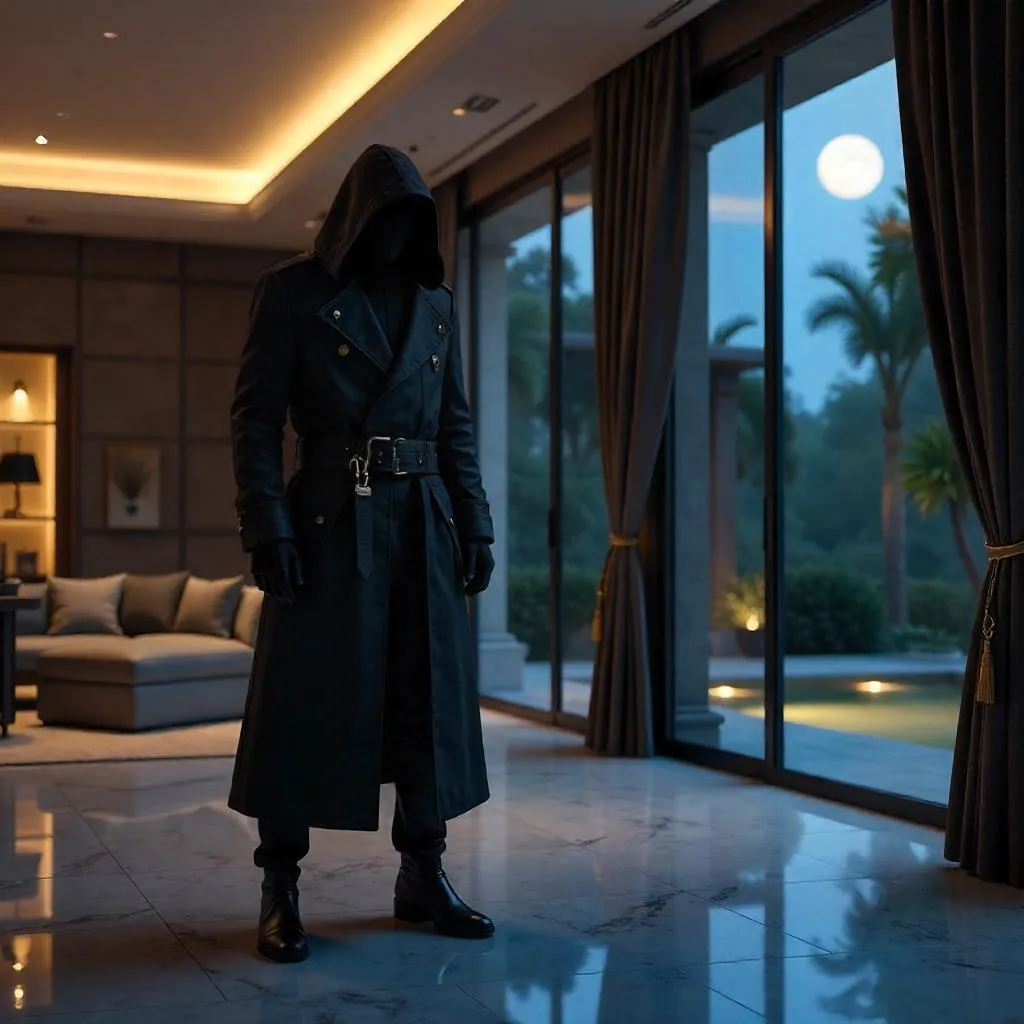 Rogue in a Luxury Villa - Cinematic 3D Render