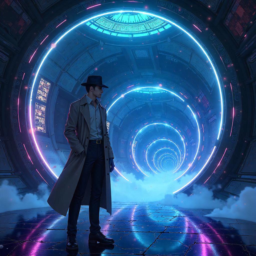 Anime Detective in a Portal Chamber