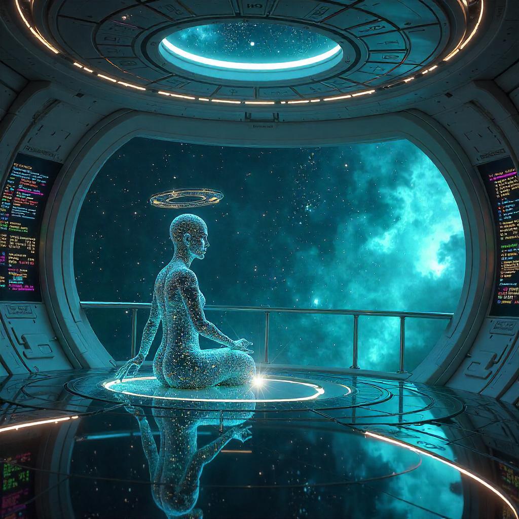 Oracle of the Void on a Space Station
