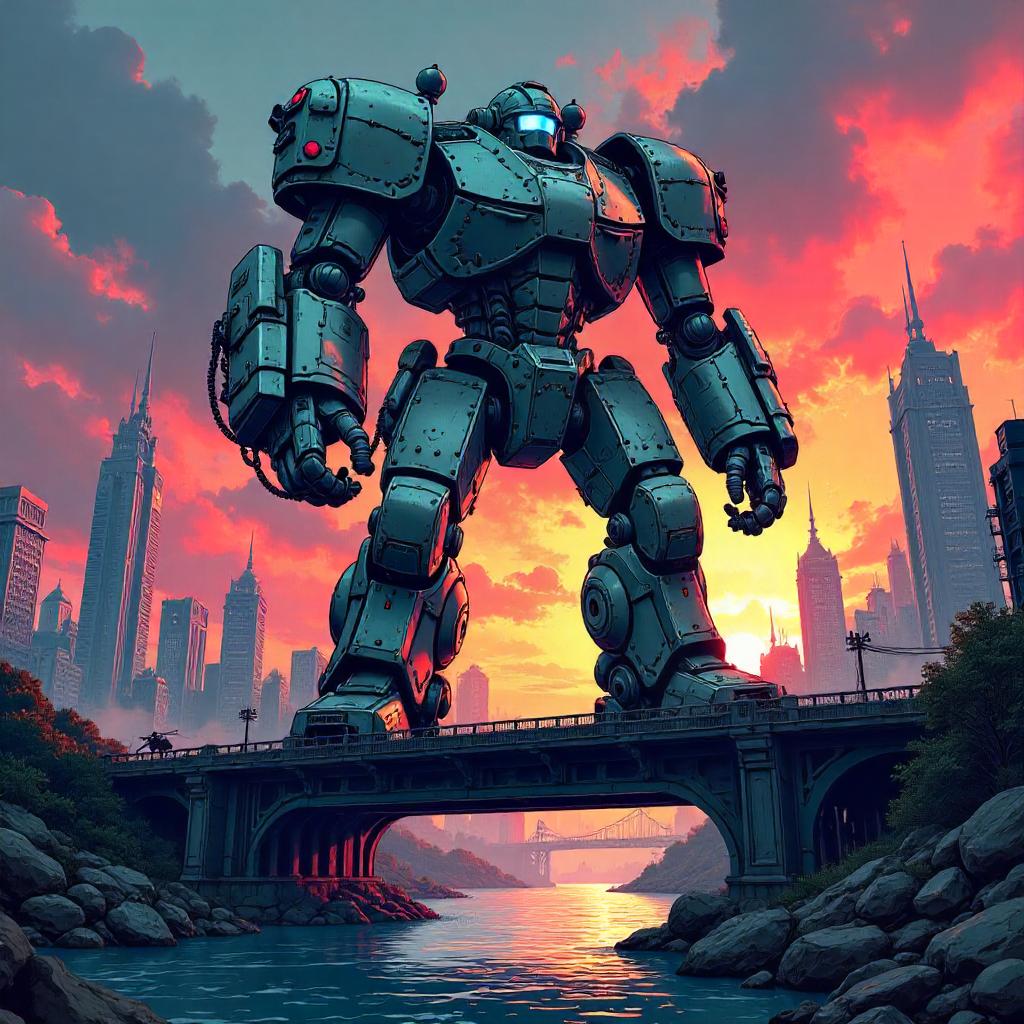 Mech on the Open Drawbridge: Comic Clash