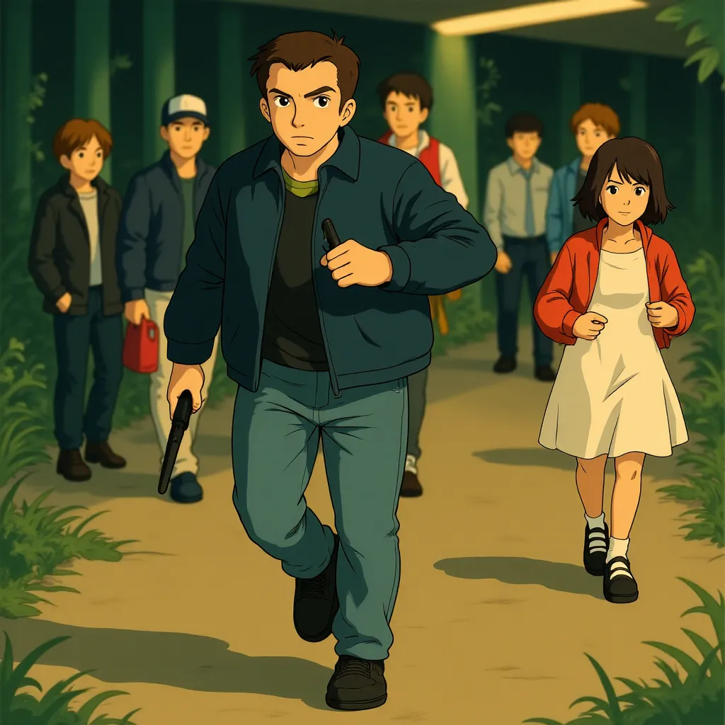 Ryan Reynolds in Safe House (2012) - Anime style
