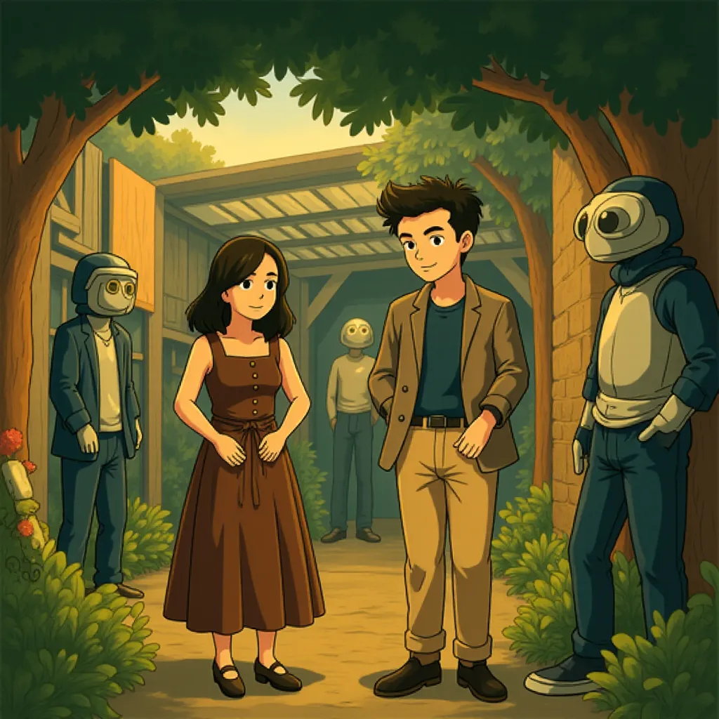 Michelle Rodriguez and Chris Pine in Dungeons & Dragons: Honor Among Thieves (2023) - Anime style