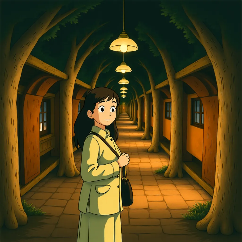Ivana Baquero in Pan's Labyrinth (2006) - Anime style