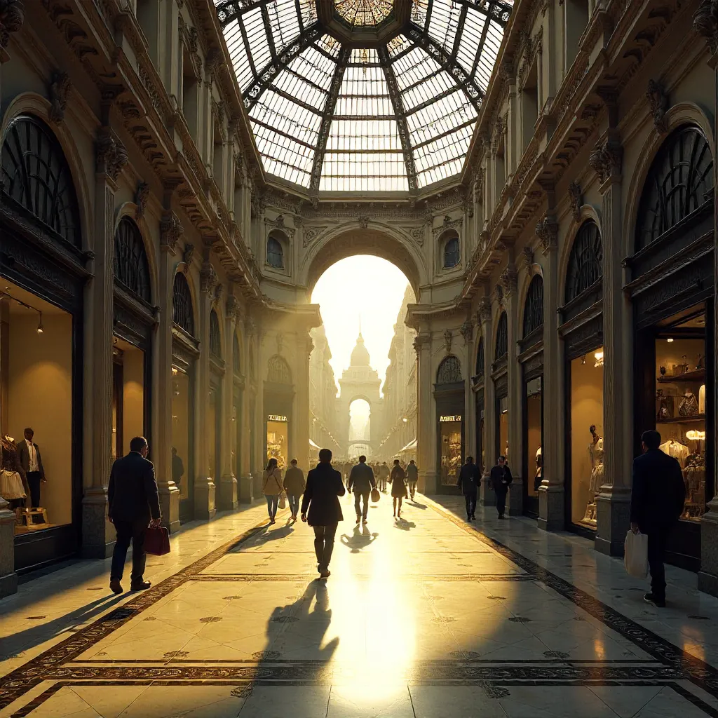 Majestic Galleria Umberto I: Naples Architectural Grandeur