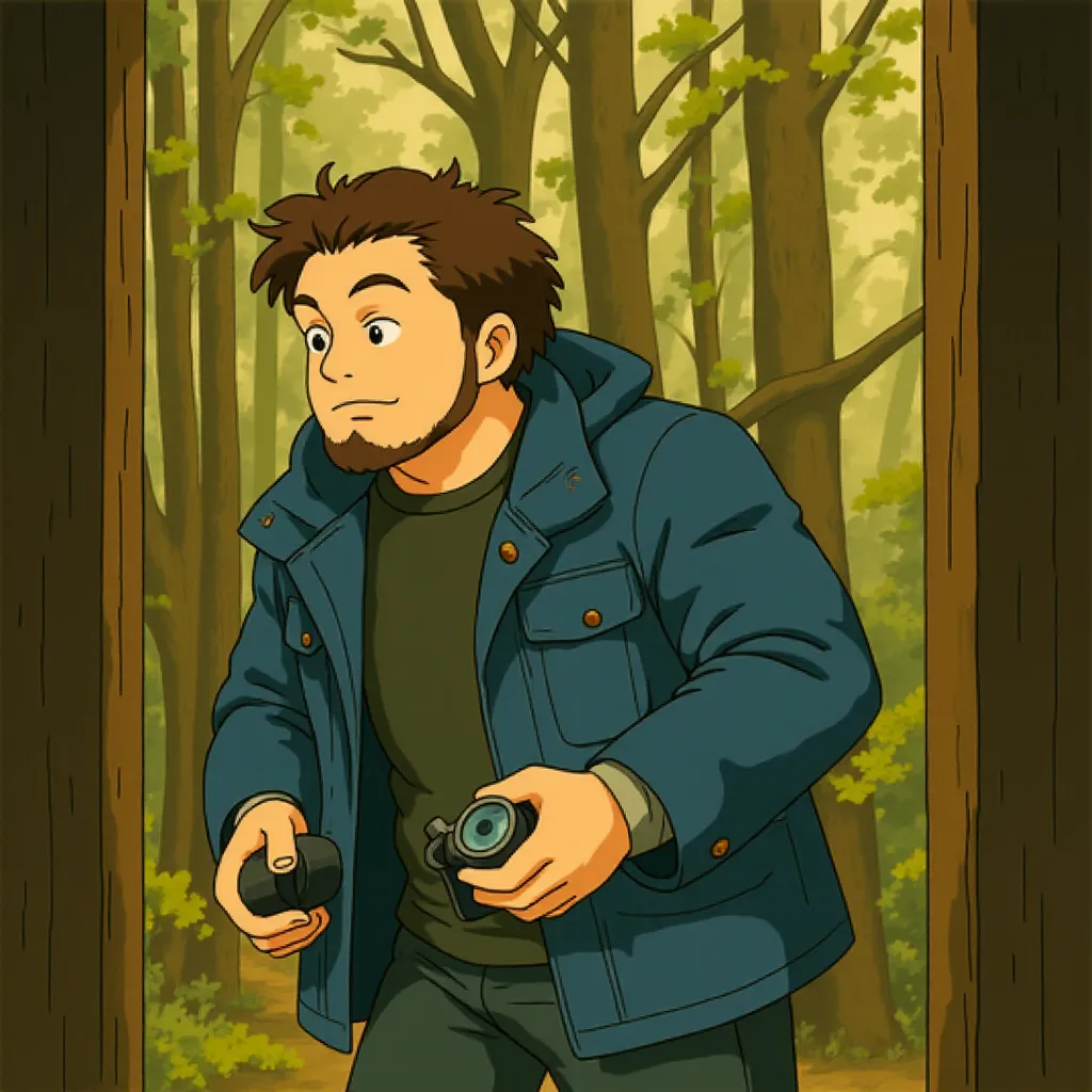 Yorgos Lanthimos in The Lobster (2015) - Anime style