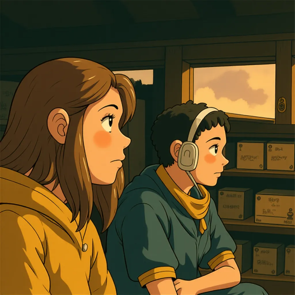 Billy Dee Williams and Joonas Suotamo in Star Wars: Episode IX - The Rise of Skywalker (2019) - Anime style