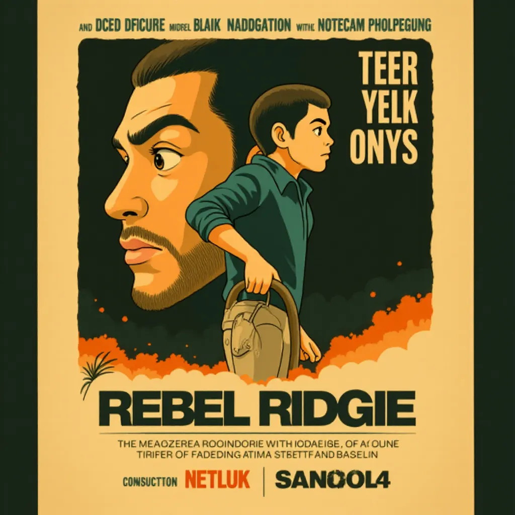 Don Johnson and Aaron Pierre in Rebel Ridge (2024) - Anime style
