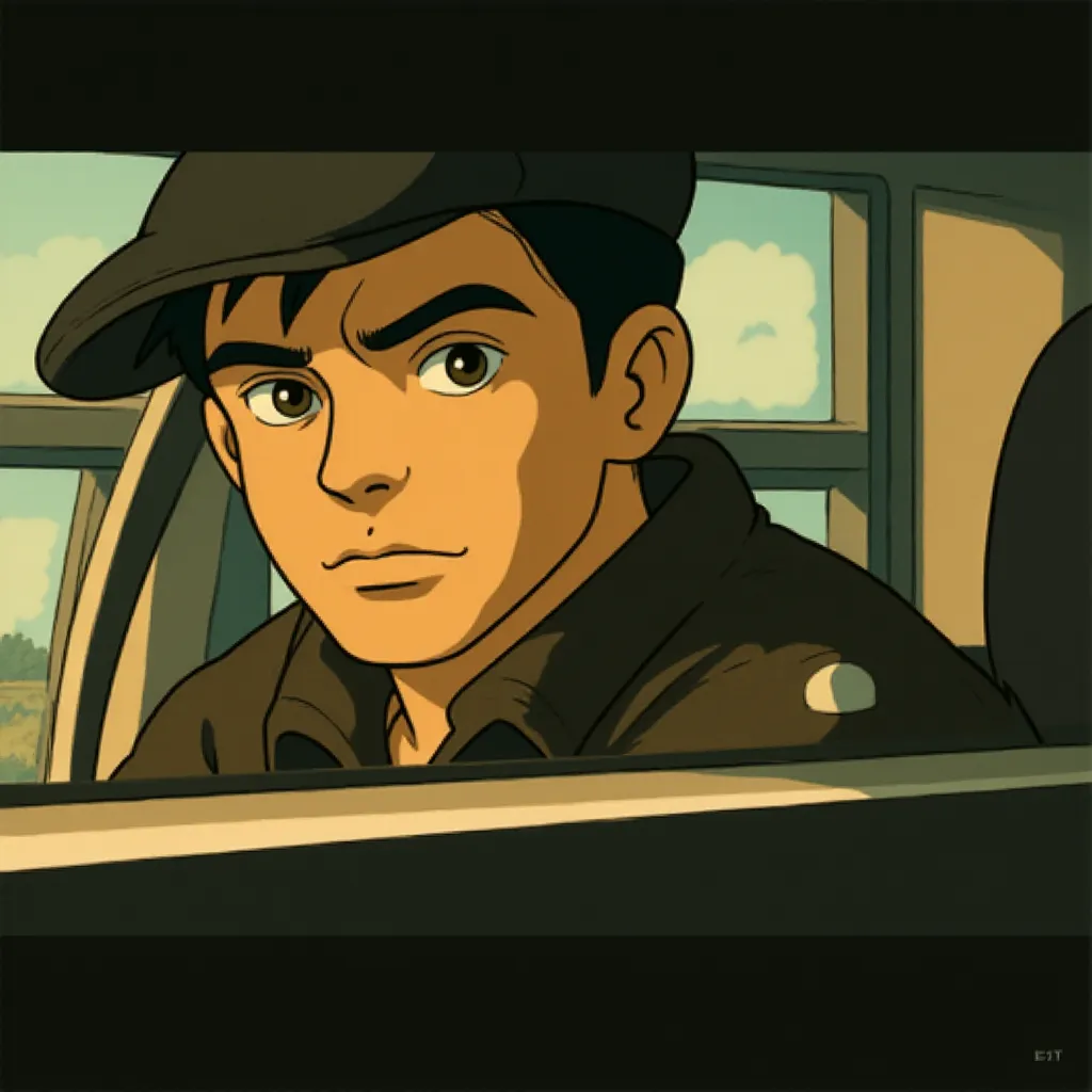 Denzel Washington in The Equalizer 2 (2018) - Anime style